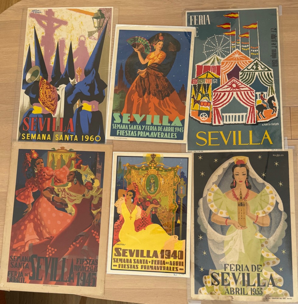 SEVILLE - 1940, 1943, 1945, 1950, 1960.