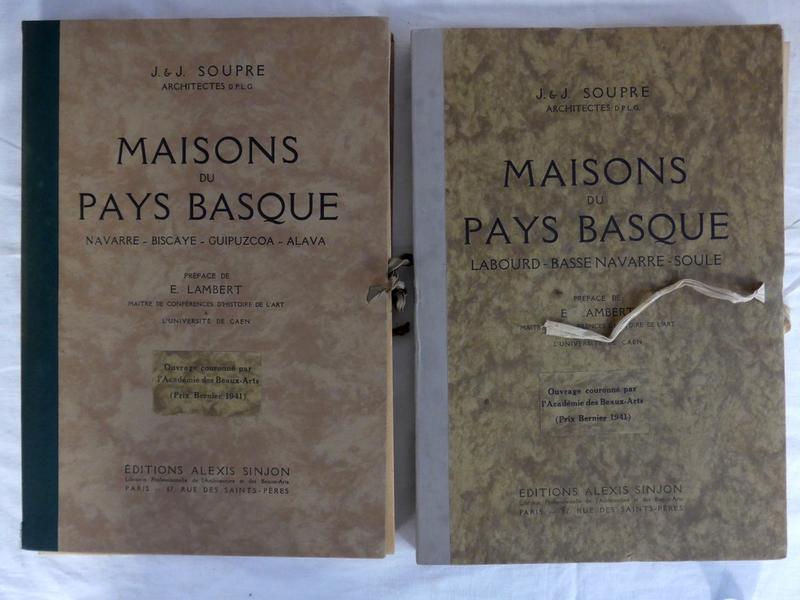 SOUPRE (J. et J.), Maisons du Pays basqu...