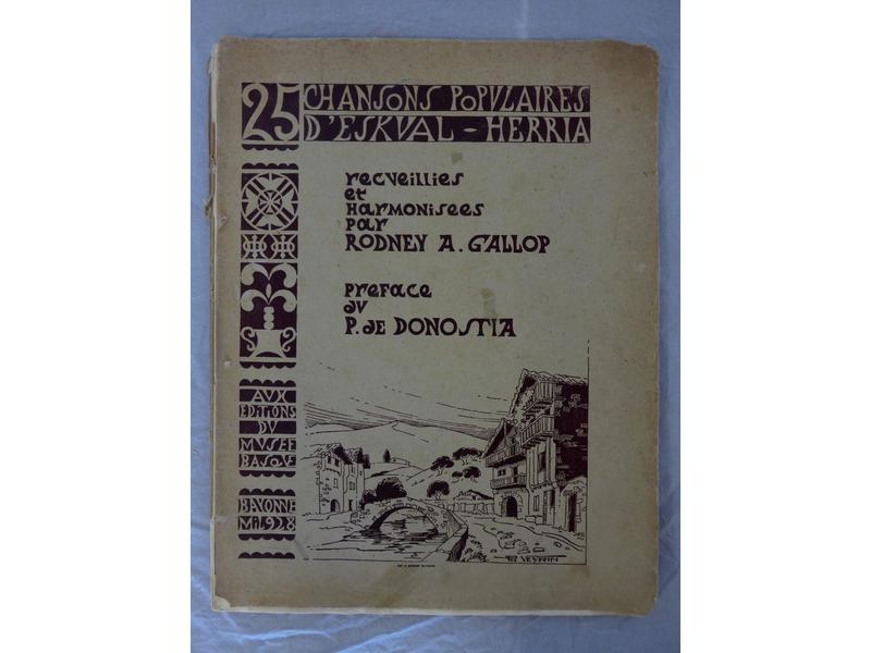 25 CHANSONS POPULAIRES D'ESKUAL-HERRIA, couverture...