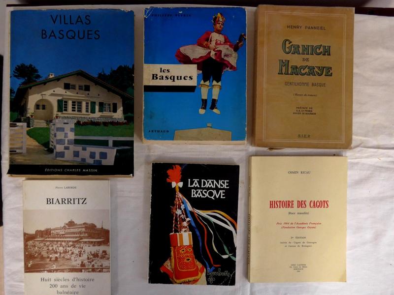 [PAYS BASQUE] - 6 ouvrages brochés :
