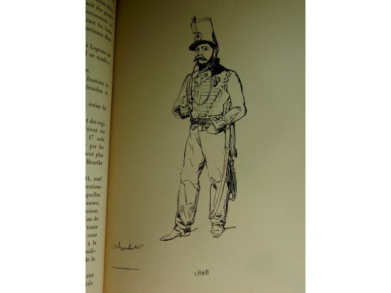 CHALENDAR (Col.) : Les hussards de Chamborant....