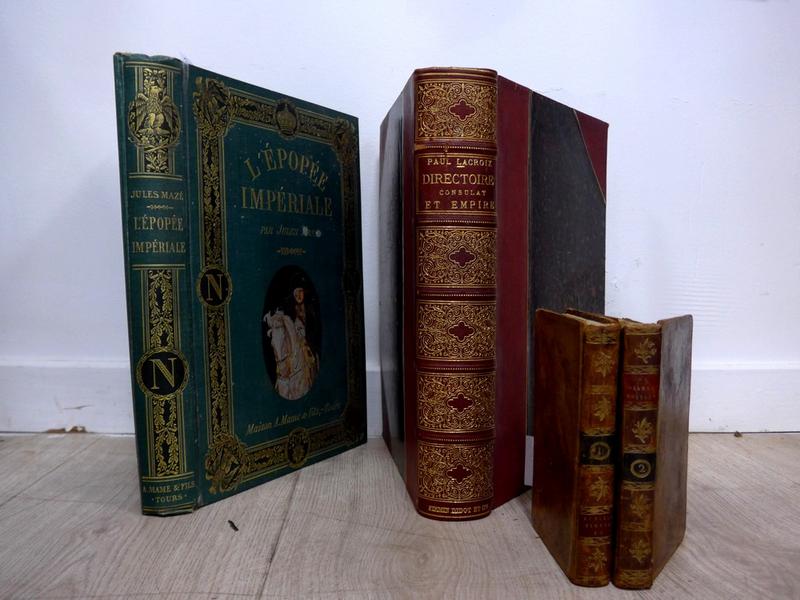 [Ier EMPIRE] - Lot de 4 vol. : 
- J. MAZE,...