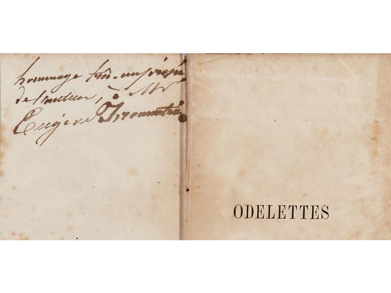 Théodore de BANVILLE, Odelettes. Paris, Michel...