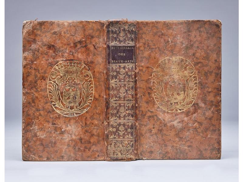 LACOMBE : Dictionnaire portatif des beaux-arts…Hérissant...