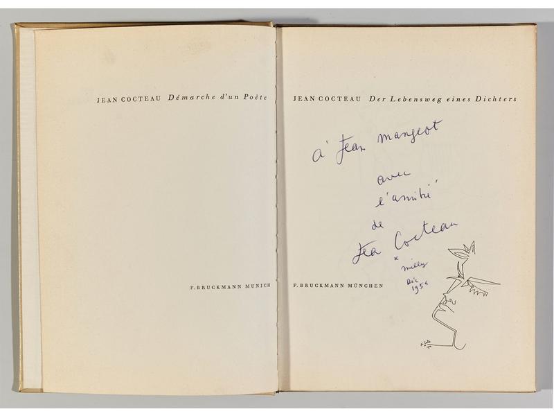 COCTEAU (J.) : Démarche d'un poète. Munich,...