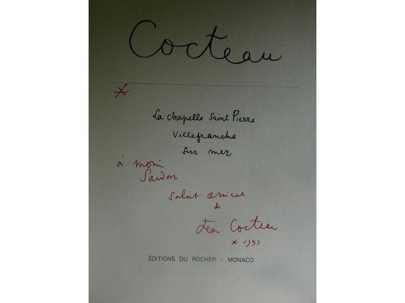 COCTEAU (J.) : La Chapelle Saint-Pierre....