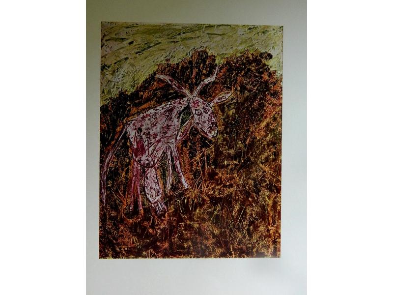 DUBUFFET (J.) : La vache au pré noir. Collège...