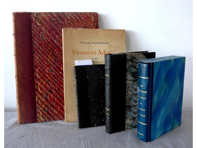 [LITTERATURE] - Réunion de 5 vol. :