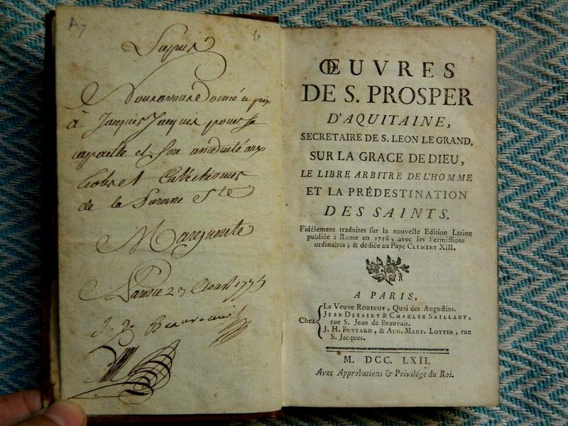 PROSPER (Saint) : Œuvres de Saint Prosper...