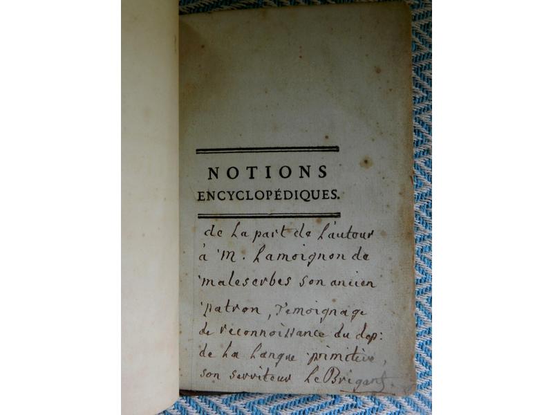 LE BRIGANT : Notions générales ou encyclopédiques....