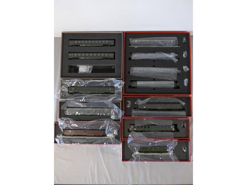 HO-LEMATEC - Coffret de quatre voitures OCEM...