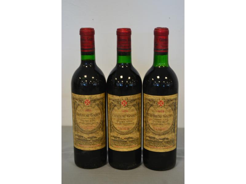 CH. GAZIN, Pomerol, 1970.