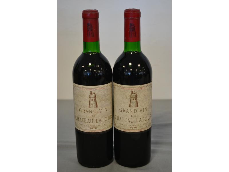 CH. LATOUR,  Pauillac, 1er GCC, 1970.