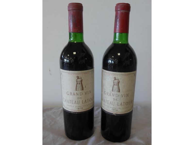 CH LATOUR,  Pauillac, 1er GCC, 1970.