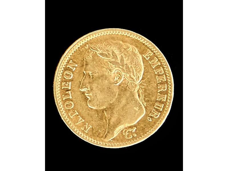 FRANCE - 1 pièce de 40 frs or Napoléon Ier...