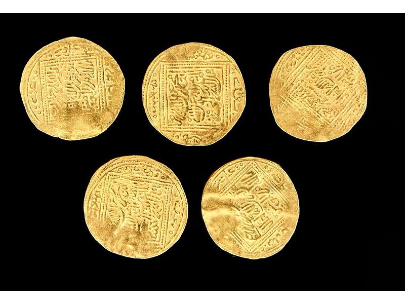 MAROC, Mérinides XIIIe-XIVe siècle : 5 dinars...