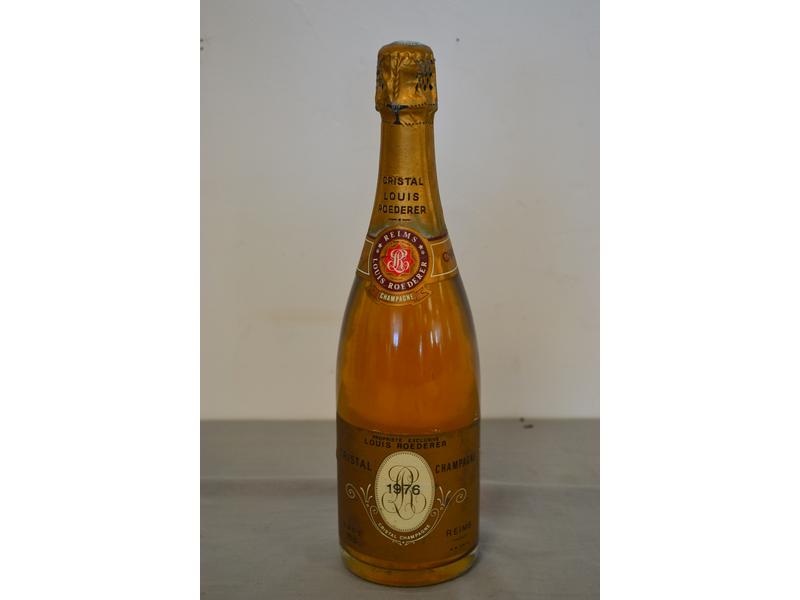 Champagne CRISTAL ROEDORER, 1976.