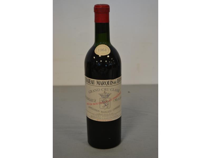 CH. MARQUIS DE TERME, Margaux, GCC, 1964...