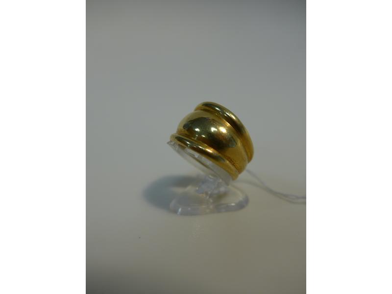 BAGUE jonc en or jaune (750). TD 56; Poids...