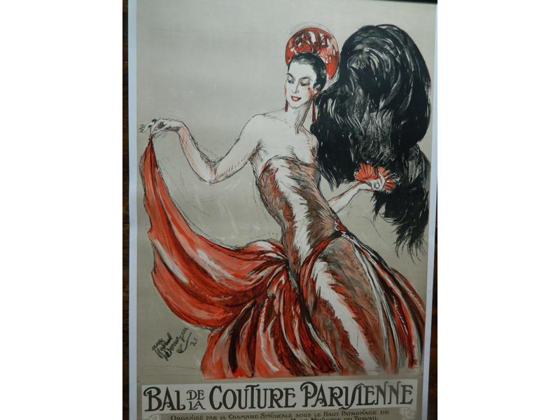 DOMERGUE (Jean-Gabriel) : Bal de la Couture...