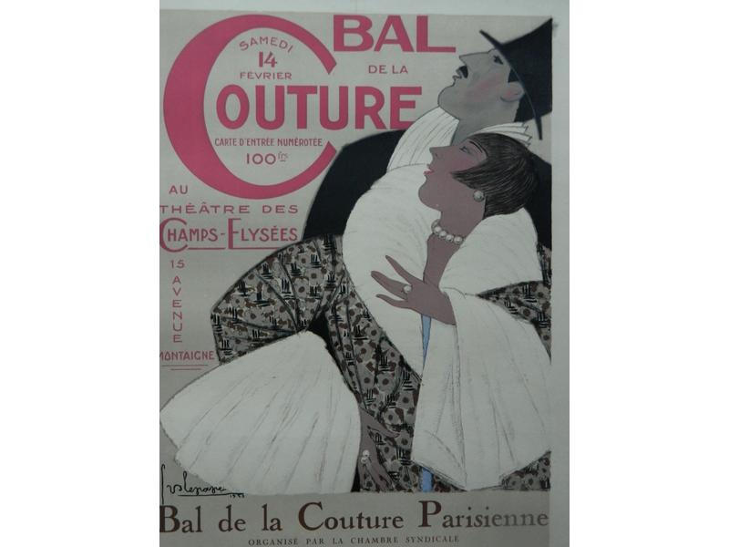 LEPAPE (G.) : Bal de la Couture. 14 février...