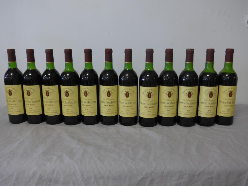 CH. TOUR BELLEVUE, Haut-Médoc, 1978