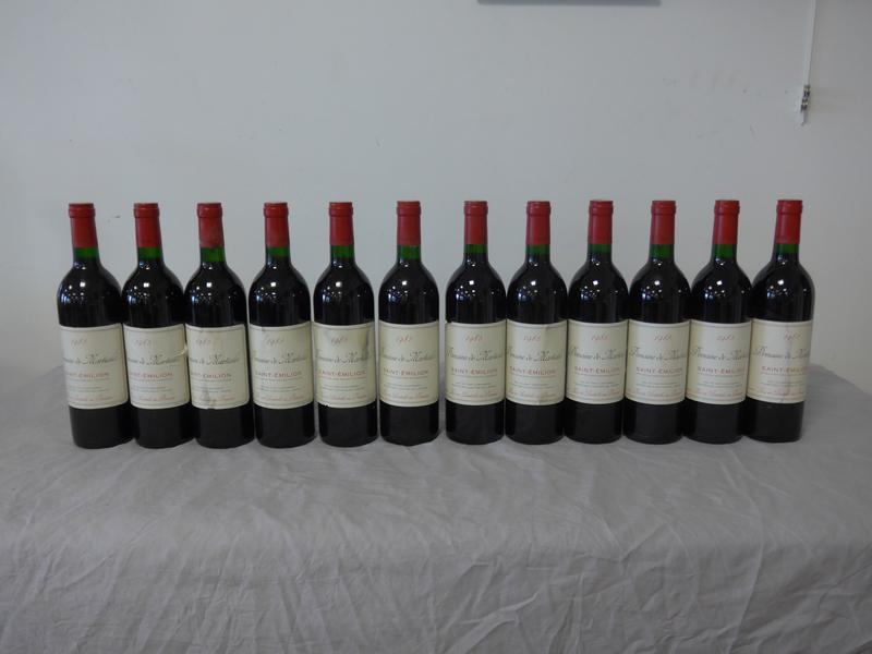 DOMAINE DE MARTIALIS, Saint-Emilion, 198...