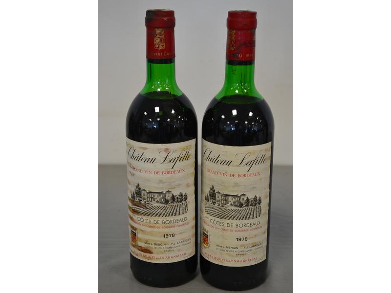 CH. LAFITTE, 1er Côtes de Bordeaux, 1978