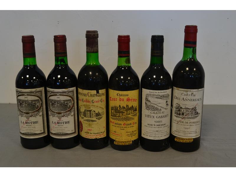 Lot de 6 Blles comprenant: