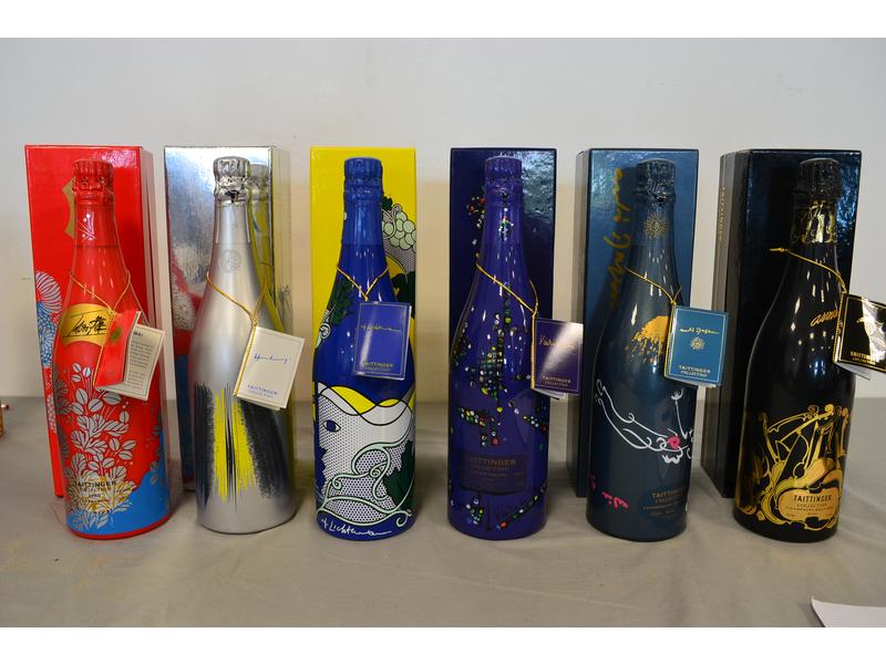 6 Blles de Champagne TAITTINGER Collection,...