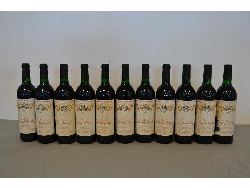 LA BELIERE, Bordeaux mise négoce 1995.