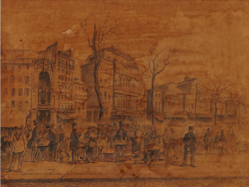 Ecole Française vers 1860-1880