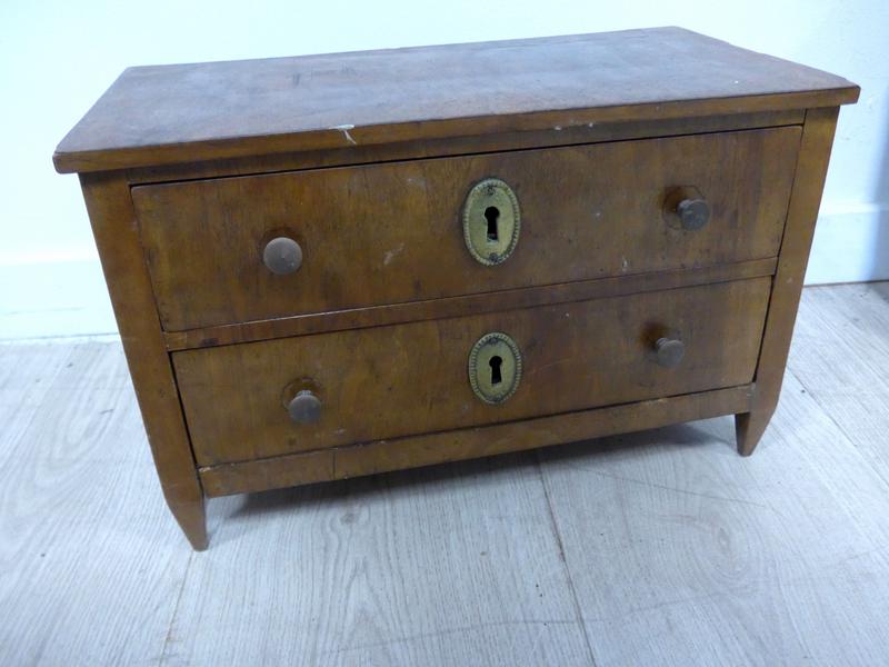 PETITE COMMODE miniature rectangulaire en...