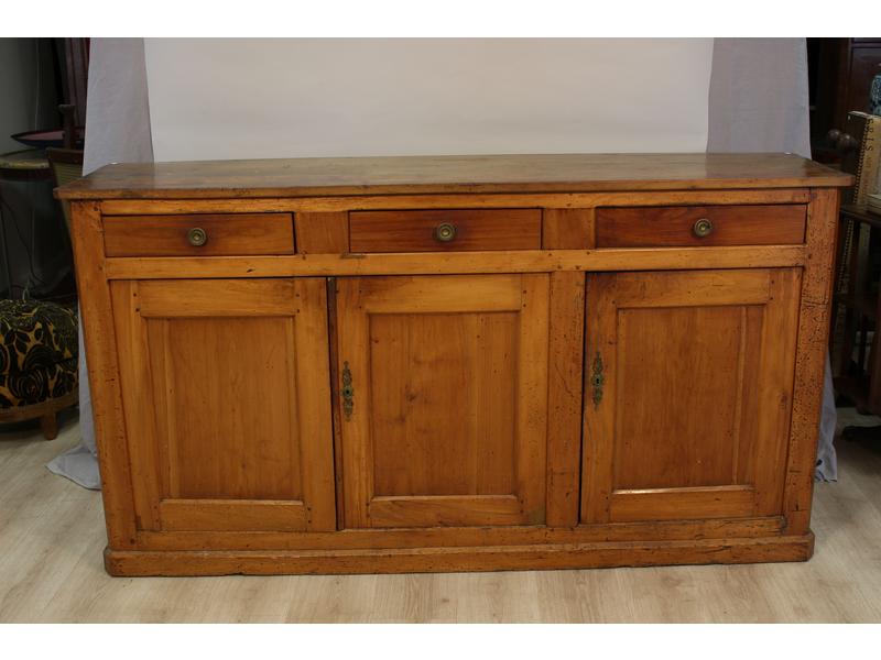 ENFILADE rectangulaire en merisier ouvrant...