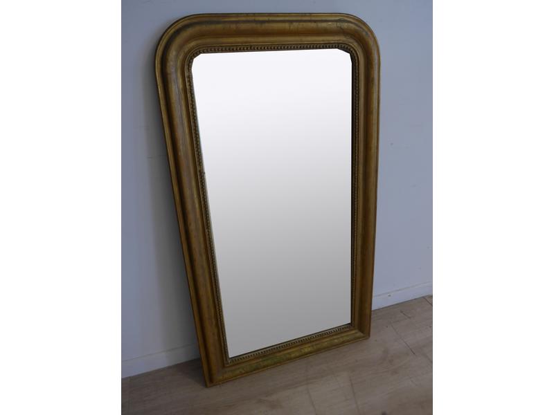 MIROIR de cheminée, cadre doré