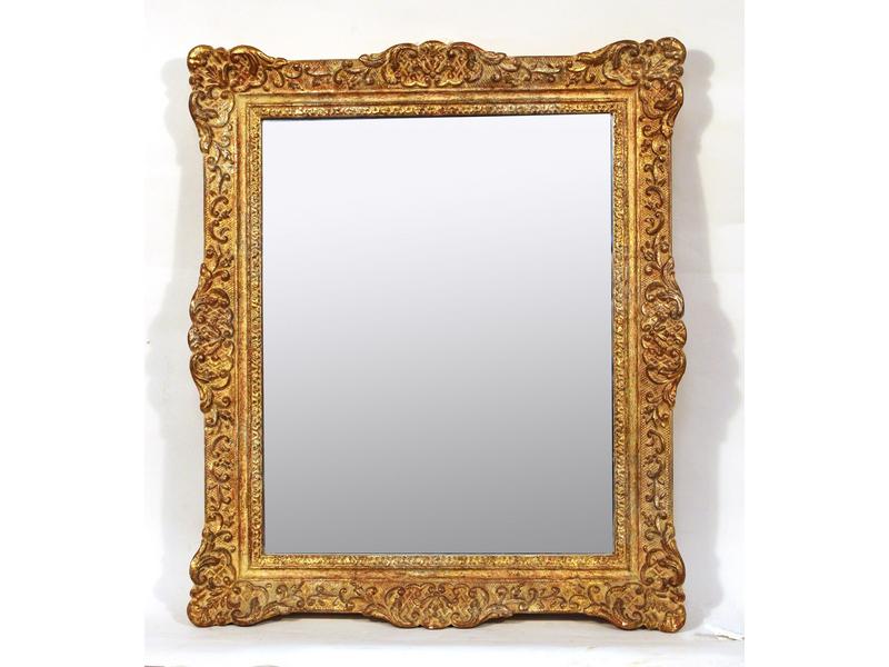 PETIT MIROIR rectangulaire dans un cadre...