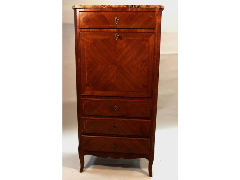 SECRETAIRE DE DAME en placage de bois de...