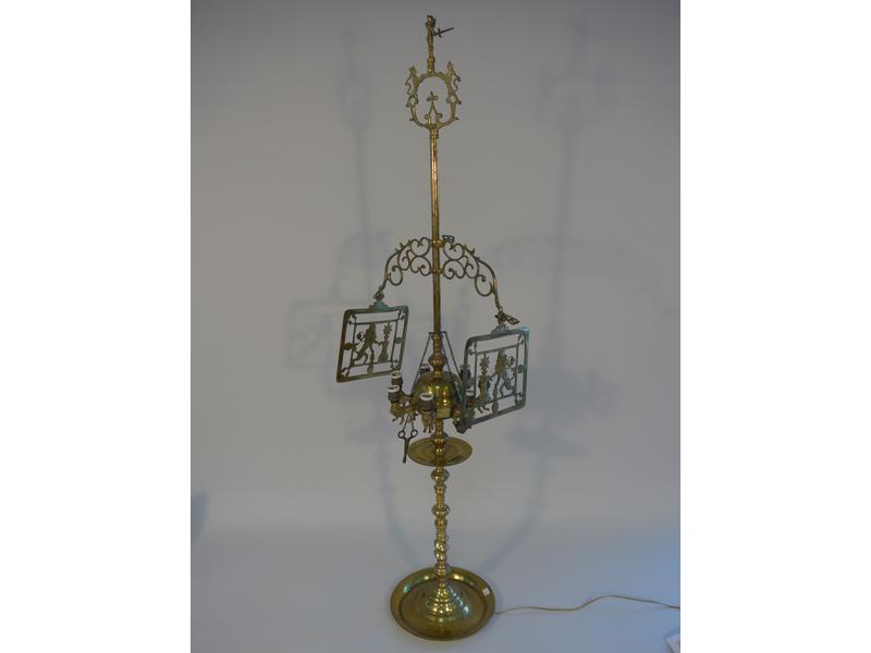[JUDAICA] - BELLE ET GRANDE LAMPE juive en...