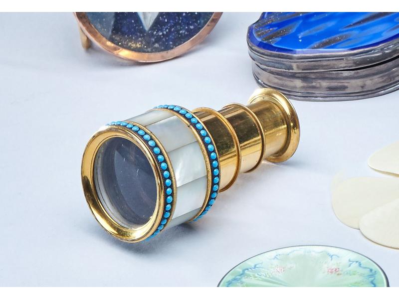 *PETITE LUNETTE de théâtre télescopique en...