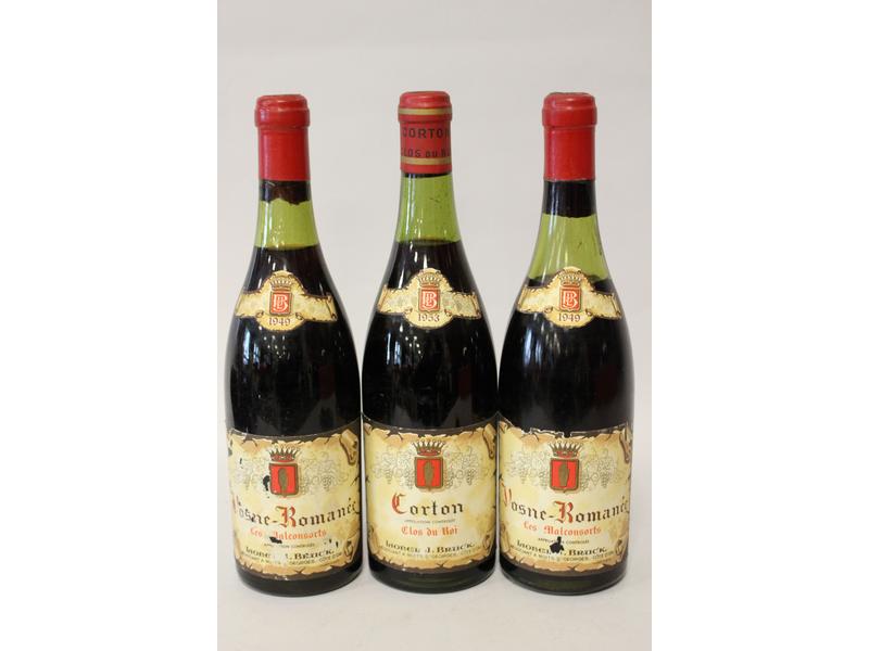 Lot de 3 blles mise Lionel J. Bruck nég....