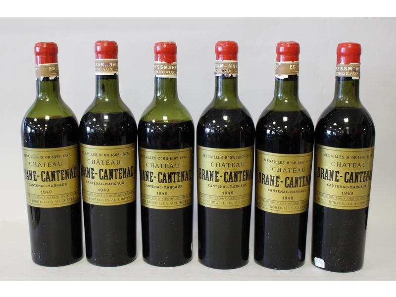 6 Blles CH. BRANE CANTENAC Margaux GCC 1...