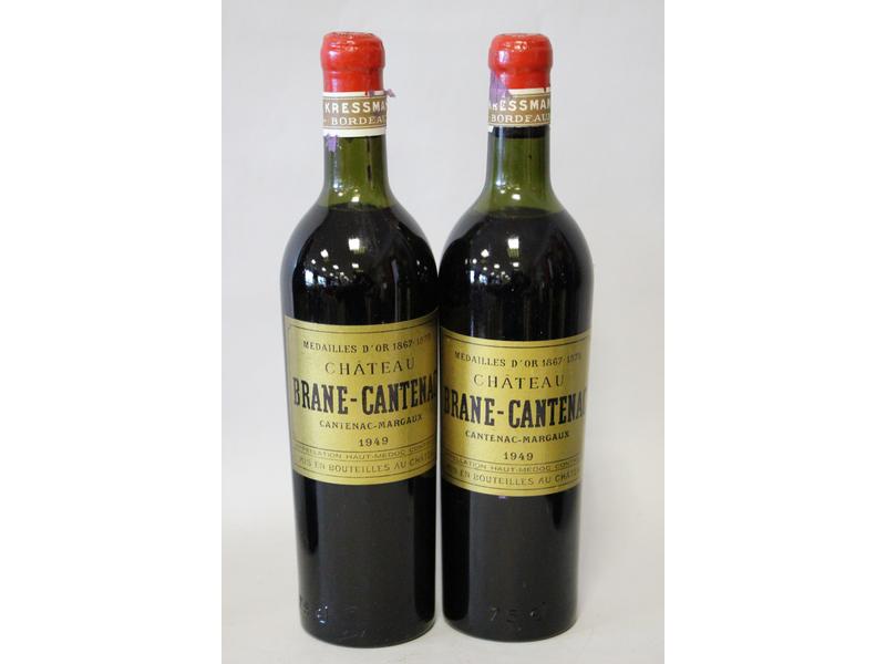 2 Blles CH. BRANE CANTENAC Margaux GCC 1...