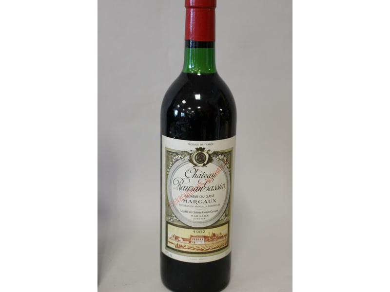 1 Blle CH. RAUZAN GASSIES Margaux GCC 19...