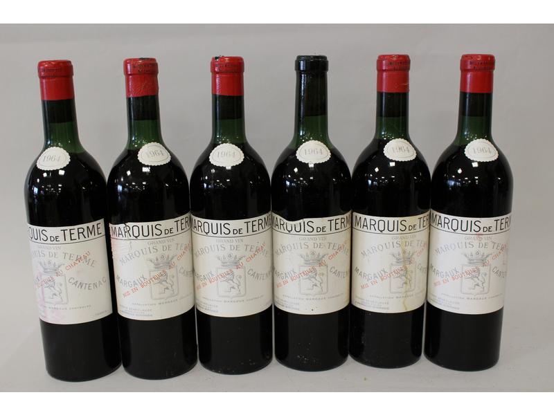 6 Blles CH. MARQUIS DE TERME Margaux GCC...