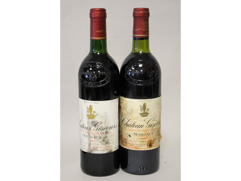 2 Blles CH. GISCOURS Margaux GCC