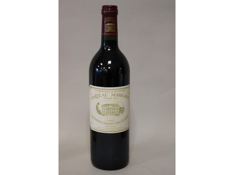 1 Blle CH. MARGAUX Margaux 1er GCC 1993