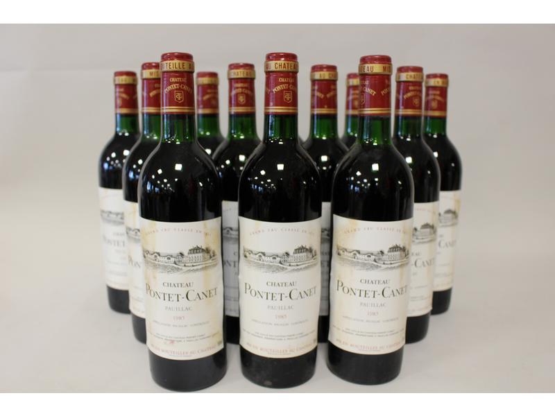 12 Blles CH. PONTET CANET Pauillac GCC 1...