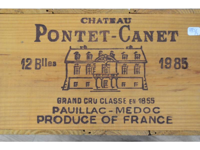 12 Blles CH. PONTET CANET Pauillac GCC 1...