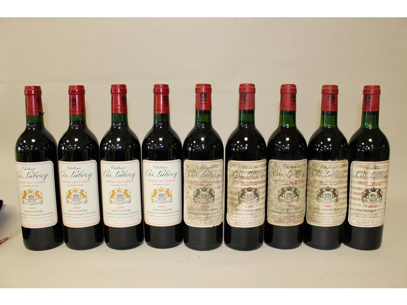 9 Blles CH. COS LABORY Saint Estèphe GCC