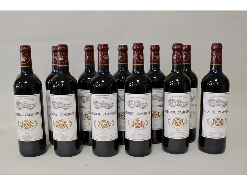 12 Blles CH. CAMENSAC Haut Médoc GCC 200...